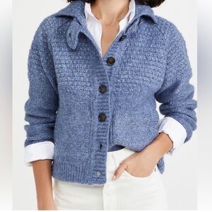 The Great.  Shrunken hearth cardigan size 0/xs